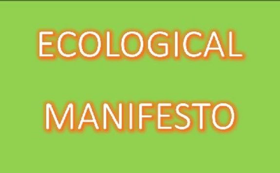 Ecological.Manifesto